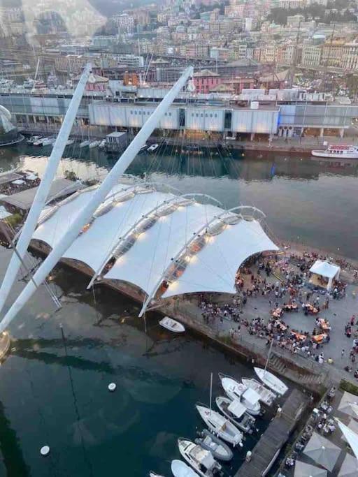 La Finestra Sul Cielo Del Porto Antico Di Genova Lejlighed Eksteriør billede