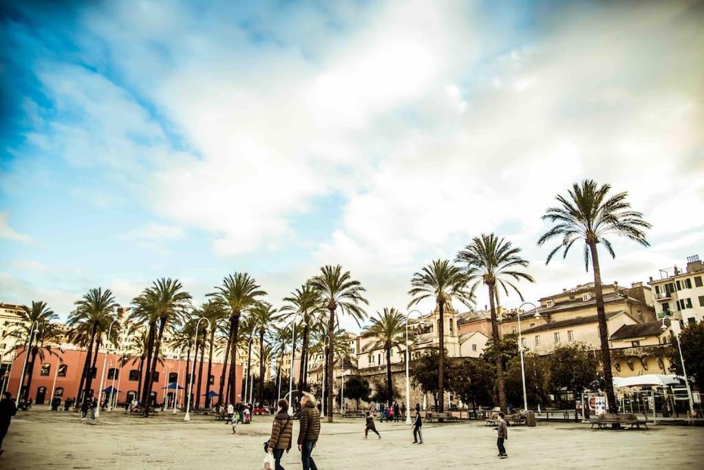 La Finestra Sul Cielo Del Porto Antico Di Genova Lejlighed Eksteriør billede